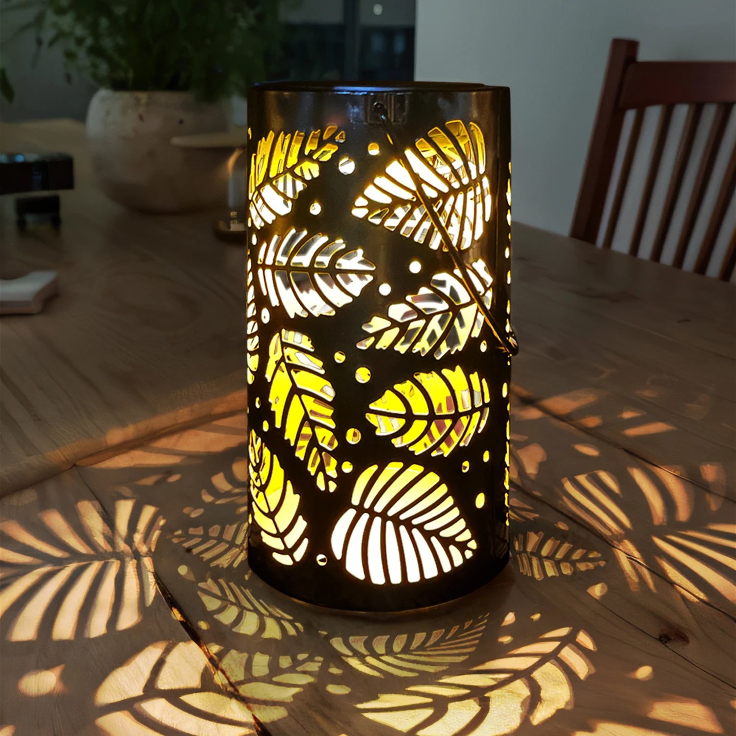Colorful Sunflower Glow Solar Garden Lantern
